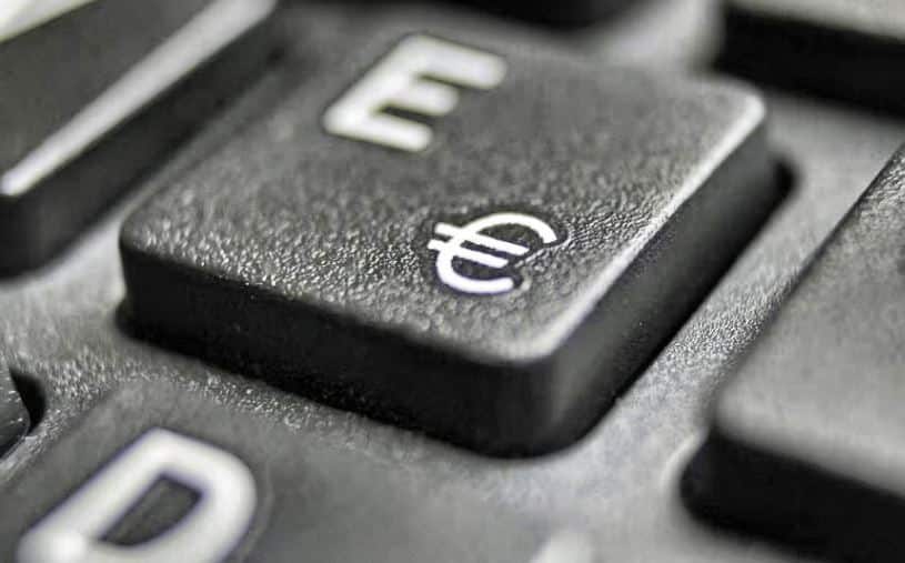 touche clavier euros