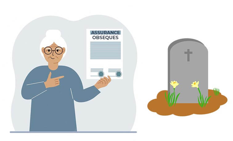 Illustration Age Assurance Obseques