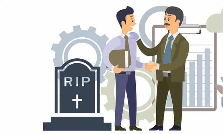 Illustration Negociation Contrat Obsèques