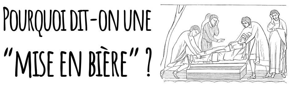 Illustration Origine Expression Mise En Biere